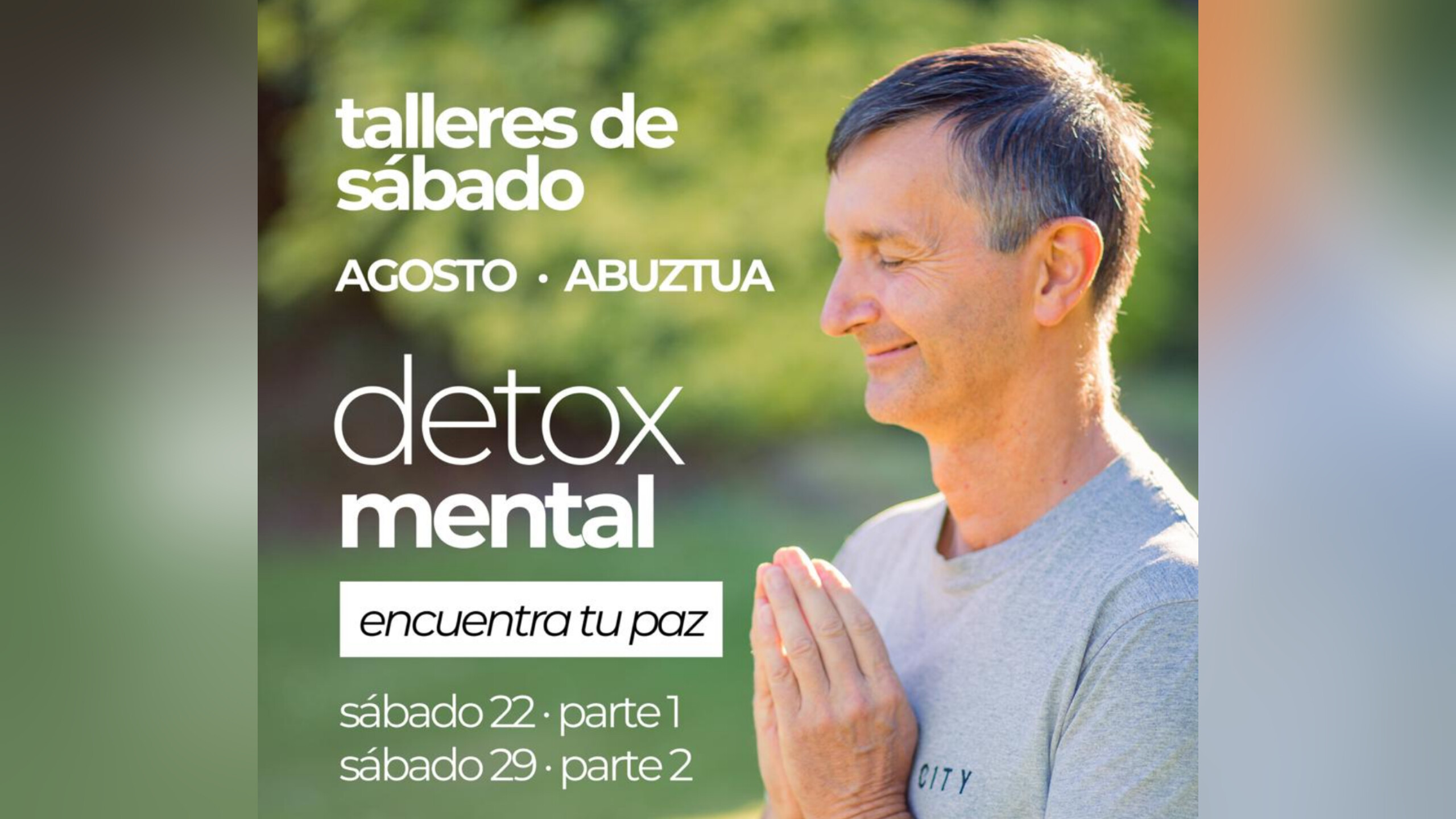 Talleres de sábado (agosto)