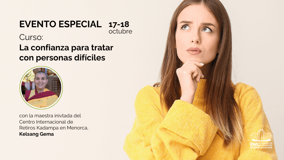 Evento especial con la maestra invitada Kelsang Gema (octubre)